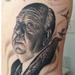 Tattoos - Healed Alfred Hitchcock - 74652